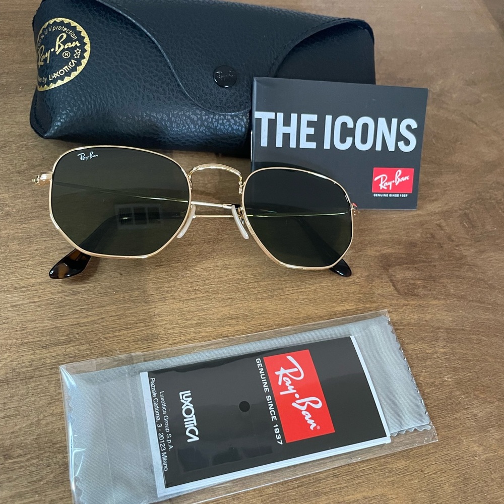 Ray-Ban Hexagonal Flat Lenses